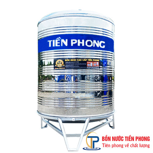 Bồn nước inox Tiền Phong 2000L đứng (Φ1160)